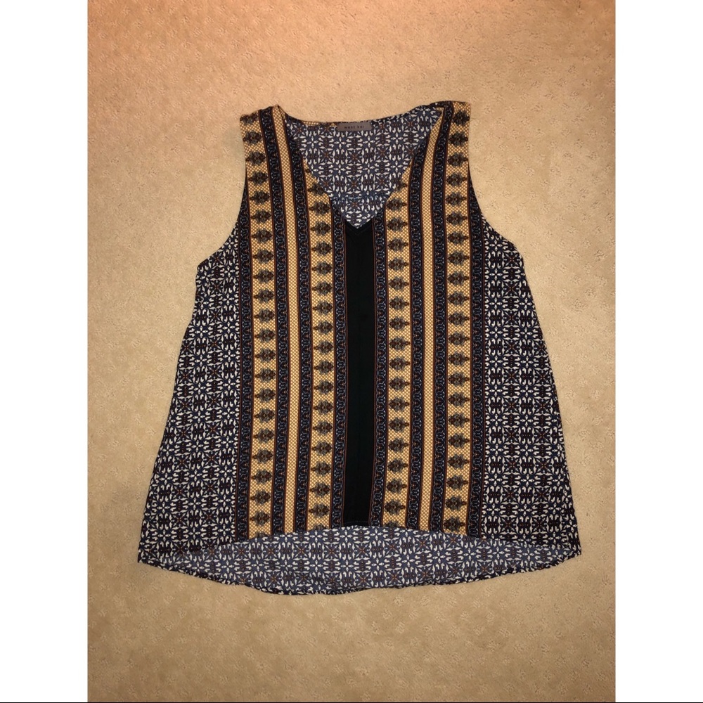 Patterned Tank Top